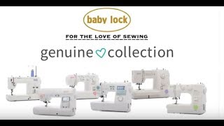 Baby Lock Brilliant - Feature-rich Sewing and Quilting Machine
