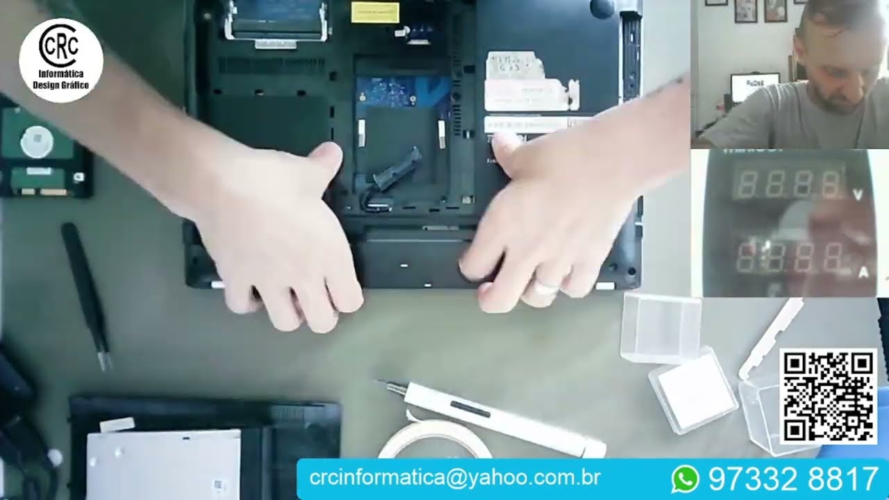 Troca Teclado Samsung RV 415