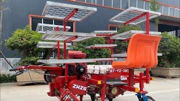 3 Row  Self-Propelled Seedling Transplant