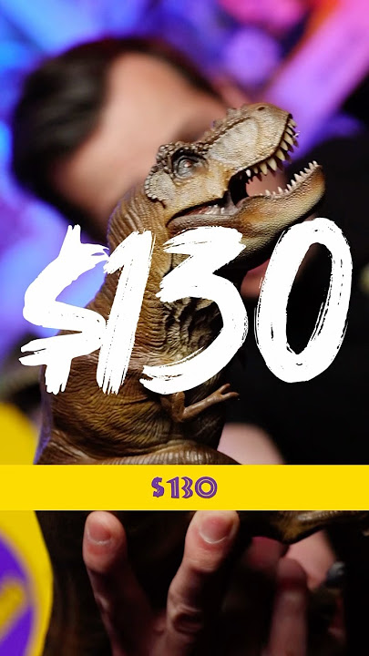 How is this Nanmu T.rex figure worth $100 more than a Papo Tyrannosaurus toy? #shorts