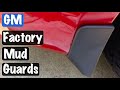 2011 - 2015 Chevrolet Cruze Mud Guards GM Factory Option Installation
