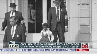 Civil rights icon and protector reunite