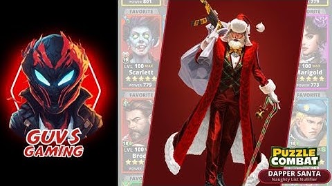 Guvs Hero Reviews: Dapper Santa #puzzlecombat