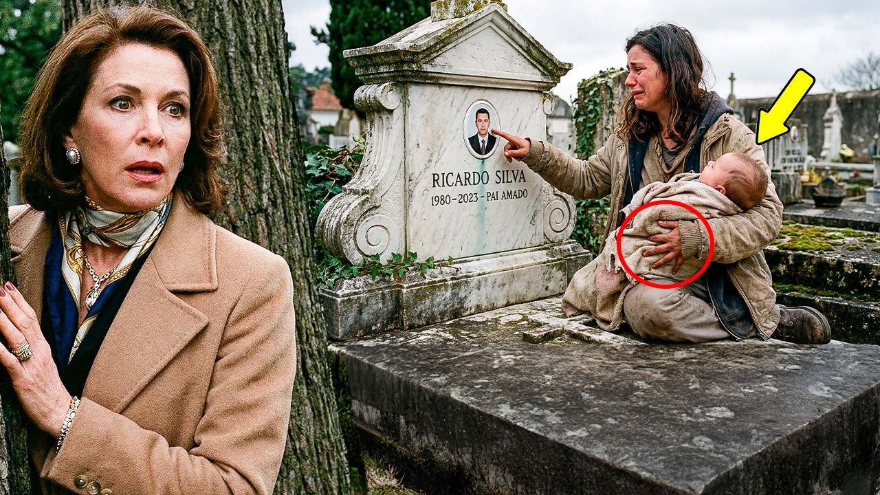 Milionária vê MORADORA de Rua com BEBÊ nos Braços CHORANDO no túmulo de seu filho. Quando a segue...