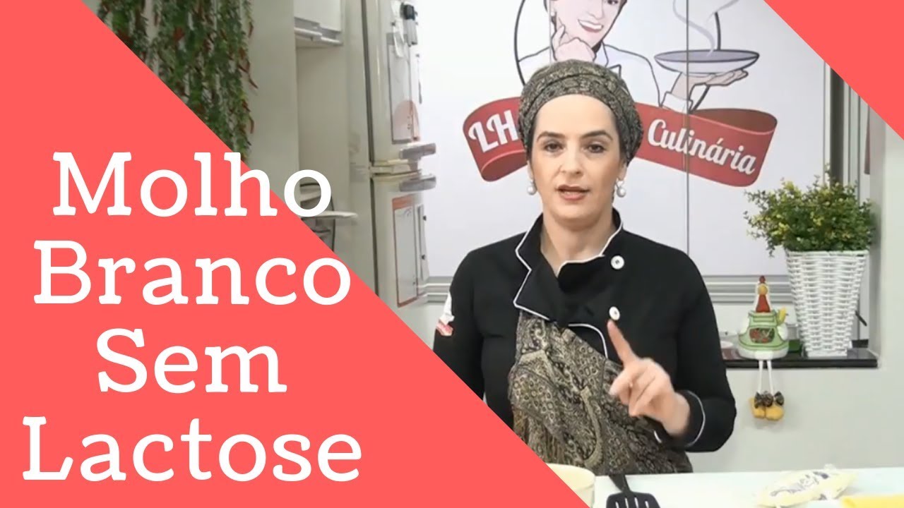 Receita de Molho Branco Sem Lactose