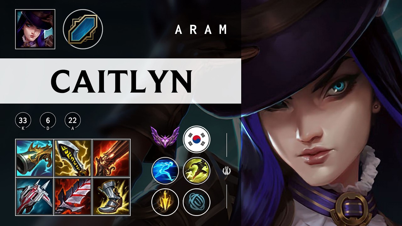 Caitlyn ARAM - KR Master Patch 26.03