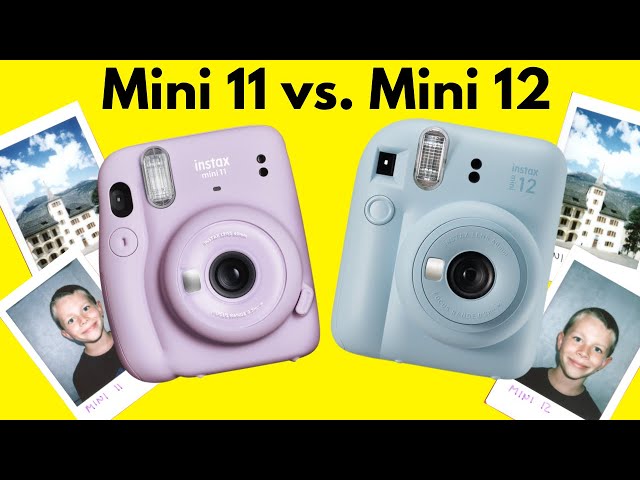 Instax Mini 12 and Mini 11. Upgrade? (I'm leaving my thoughts in the  comments) : r/instax