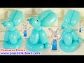 ЗАЙЧИК из шарика ШДМ como hacer un conejo con globos Balloon Bunny DIY TUTORIAL