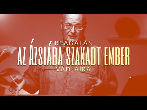 Reagálás az Ázsiába szakadt ember vádjaira