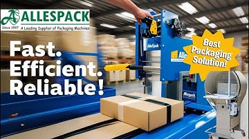 Effortless Bundling with Automatic Twine Tying Machine | Allespack