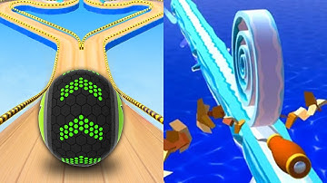 Going Balls VS Spiral Roll Android iOS Gameplay Level 706-710