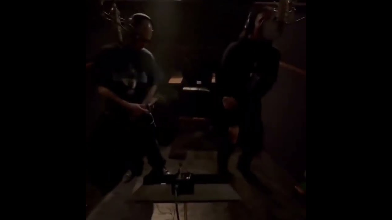 SOSMULA X RICKY HIL - 2 HIGH 2 DIE Prod CASE B1 BEING RECORDED IN STUDIO snippet / ACAPELLA