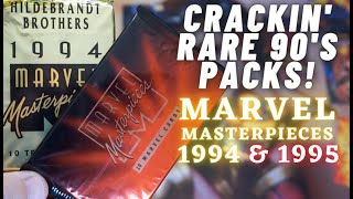 Marvel Masterpieces 1994 & 1995 Packs! Looking For More Cards To Grade! Gold Signatures + More!