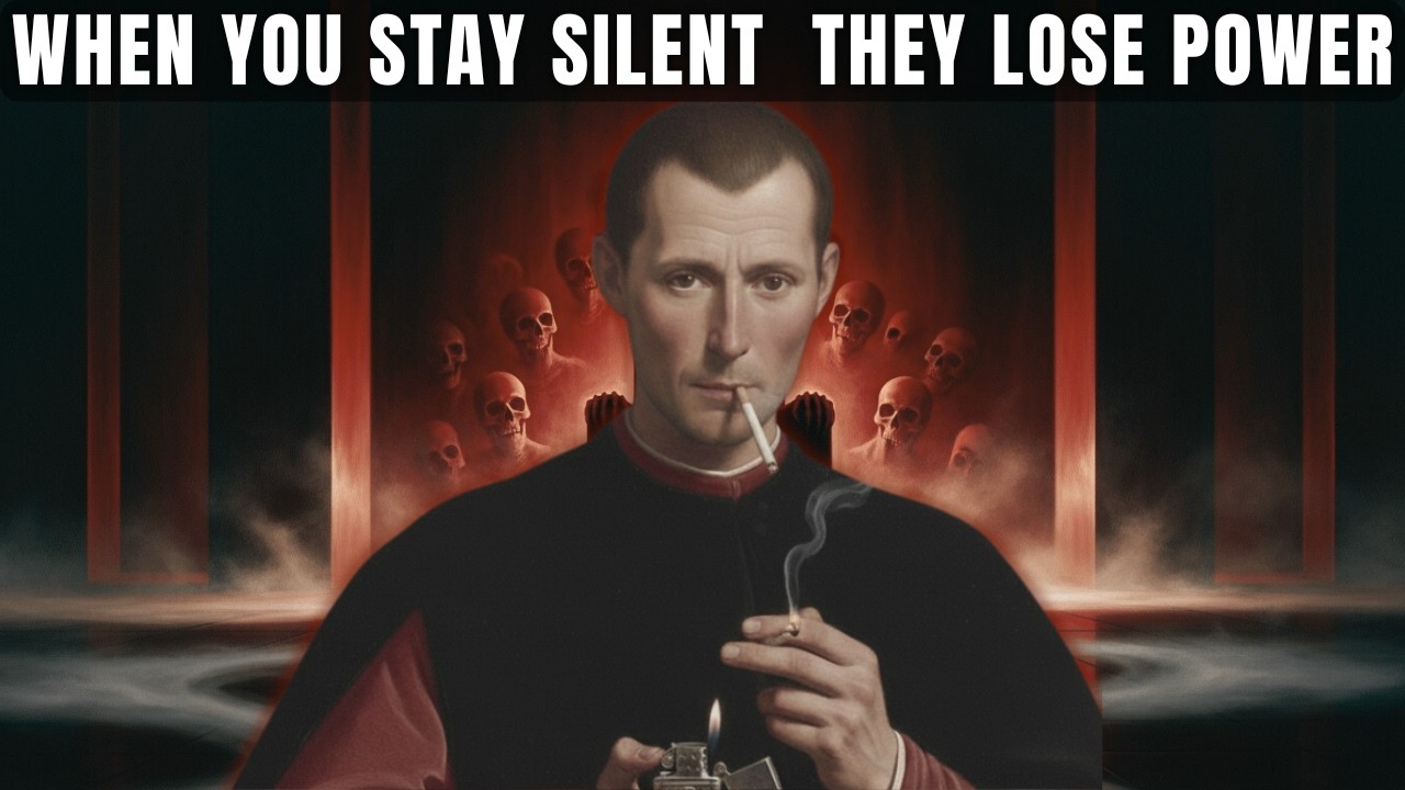 When You Stay Silent, They Lose Power | Dark Psychology, Machiavelli