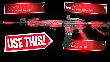 USE THIS OVERPOWERED M4A1 CLASS in WARZONE! BEST M4A1 CLASS SETUP in WARZONE! (BEST M4 CLASS)