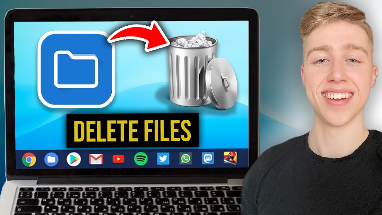 How To Delete Files On A Chromebook - YouTube