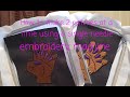 Embroidery| How To Make Embroidery Patches| How To Make Iron-On Patches| SE625 Embroidery Machine