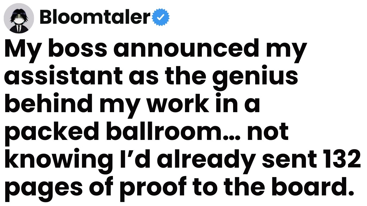 Boss gave my promotion to my assistant. One email to the board stopped him and turned her white.