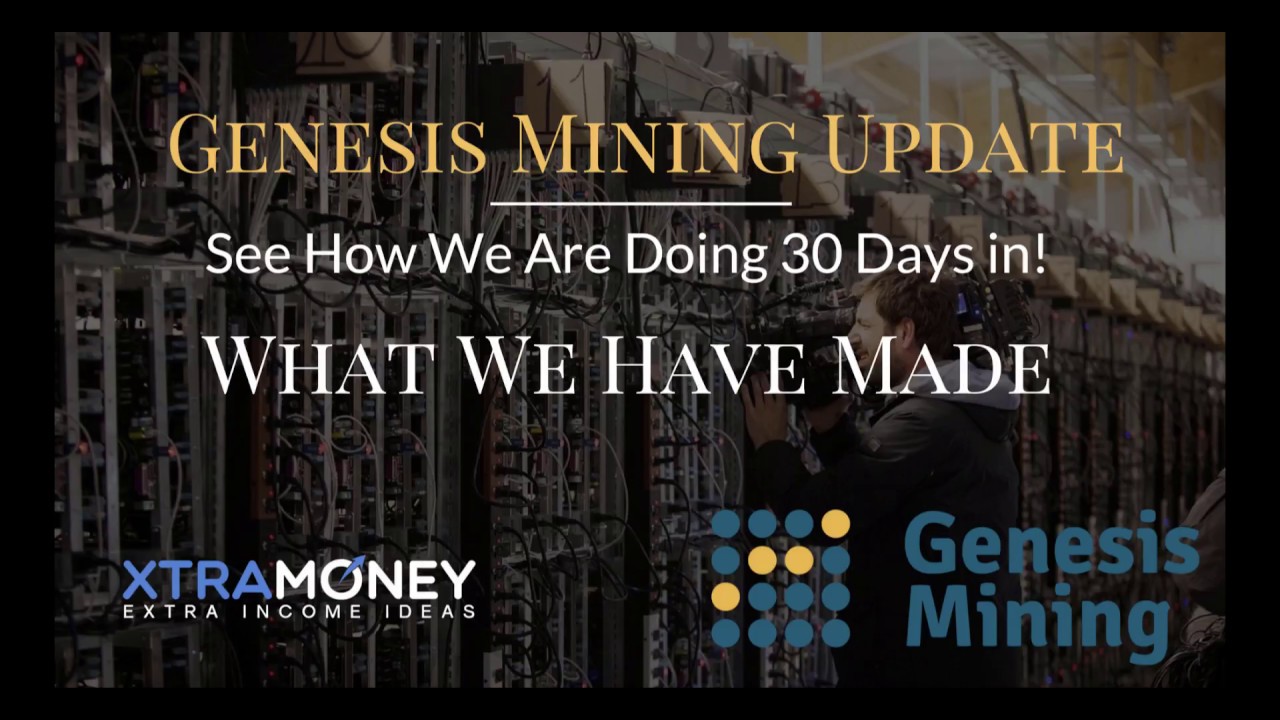 Genesis Mining Results After 30 Days
