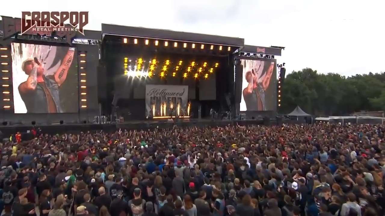 Hollywood Undead Live Graspop 2018