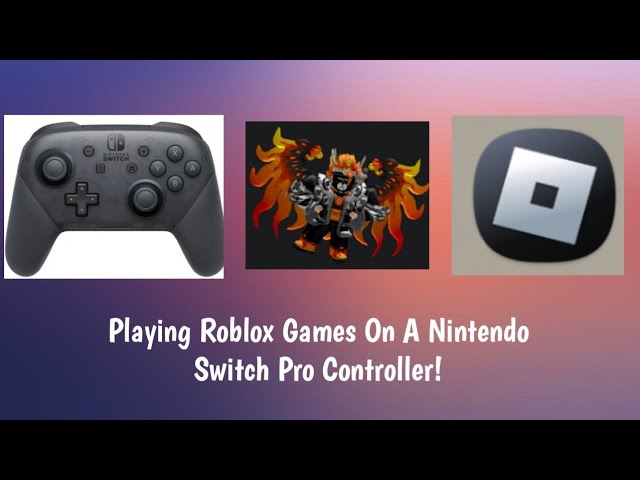 Replying to @DONTRUN NOW How to play roblox with nintendo switch contr, nintendo switch