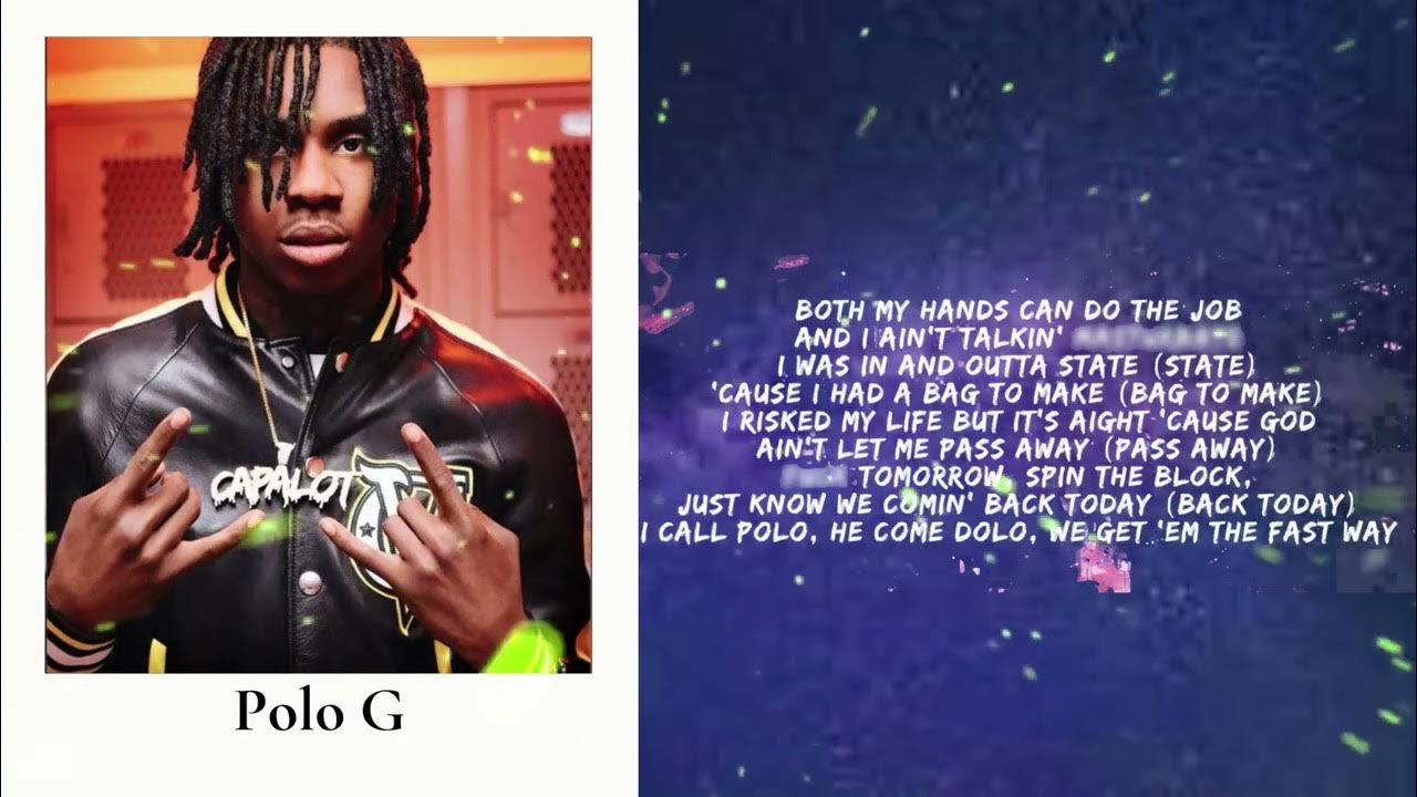 Polo G Feat Lil Tjay Pop Out Lyrics Polo G ft. Lil TJay - Pop Out (Lyrics) - YouTube