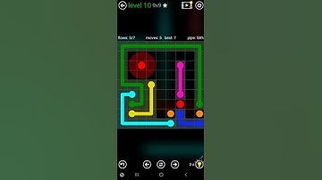 How To Solve Flow Free Classic Pack Level 10 9x9 Board Walk Through Solution Walkthrough