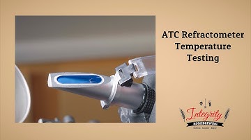 ATC Refractometer Temperature Testing