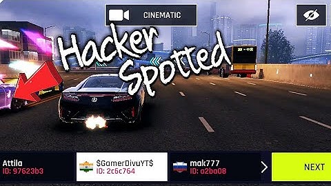 HACKER SPOTTED IN MP !! - ASPHALT 9