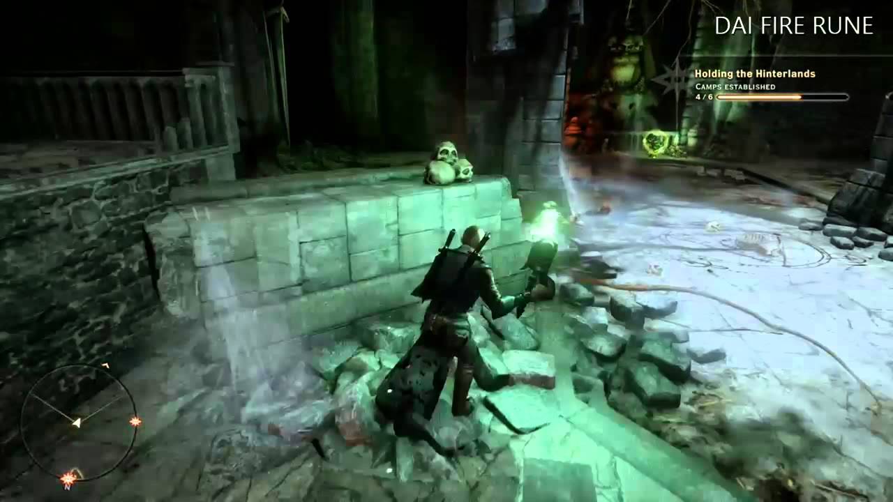 Dragon Age Inquisition: Fire Rune Location