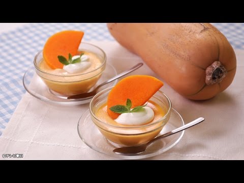 これは美味しい バターナッツかぼちゃのプリンpudding Of Butternut Pumpkin 1 Youtube