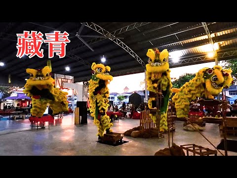 2024 第廿一屆全檳武術龍獅錦標賽 之 檳城尚武 : 藏青 (Traditional Lion Dance by Penang Shang Wu)