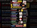 NEET 2026: 5 Sabse Badi Galtiyan Jo Maximum Students Ne Ki! 😱
