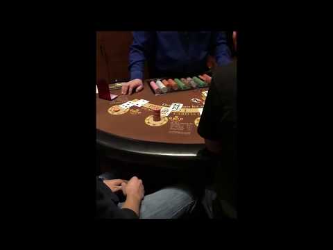 First Hand All In Casino Blackjack