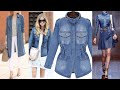 Nuevas TENDENCIAS de MODA con ROPA DENIM /TENDENCIAS de MODA con PRENDAS de VESTIR JEANS/ MODA  2022