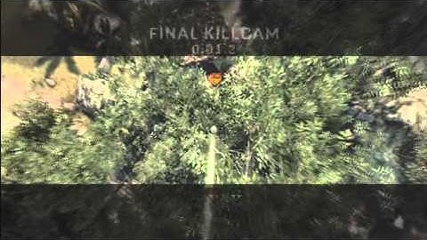 Call of Duty: Black ops - China Lake across Jungle game winning kill !