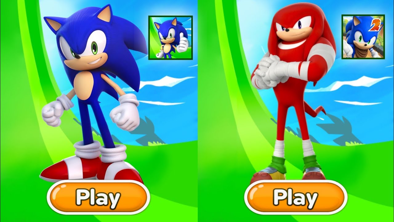 Sonic Dash - Sonic Dash Vs Sonic Dash 2 - sonic Boom Vs All bosses Zazz ...