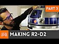 Making R2-D2 Part 3 // Dome Lights, Legs, Paint | I Like To Make Stuff