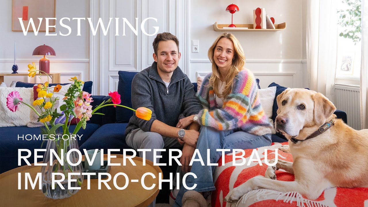Retro-Chic Altbauwohnung mit Charakter | Farbenfrohe Einrichtungs- & Renovierungsideen | Hometour
