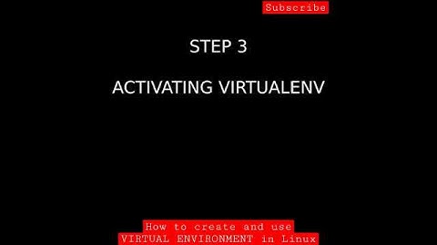 Installing and using virtualenv || Kali Linux || Tutorial || Virtual Environment in Linux || Kali