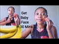 Use Banana And Tomato To Look Younger Than Your Age | Baby Face In 30 Mins