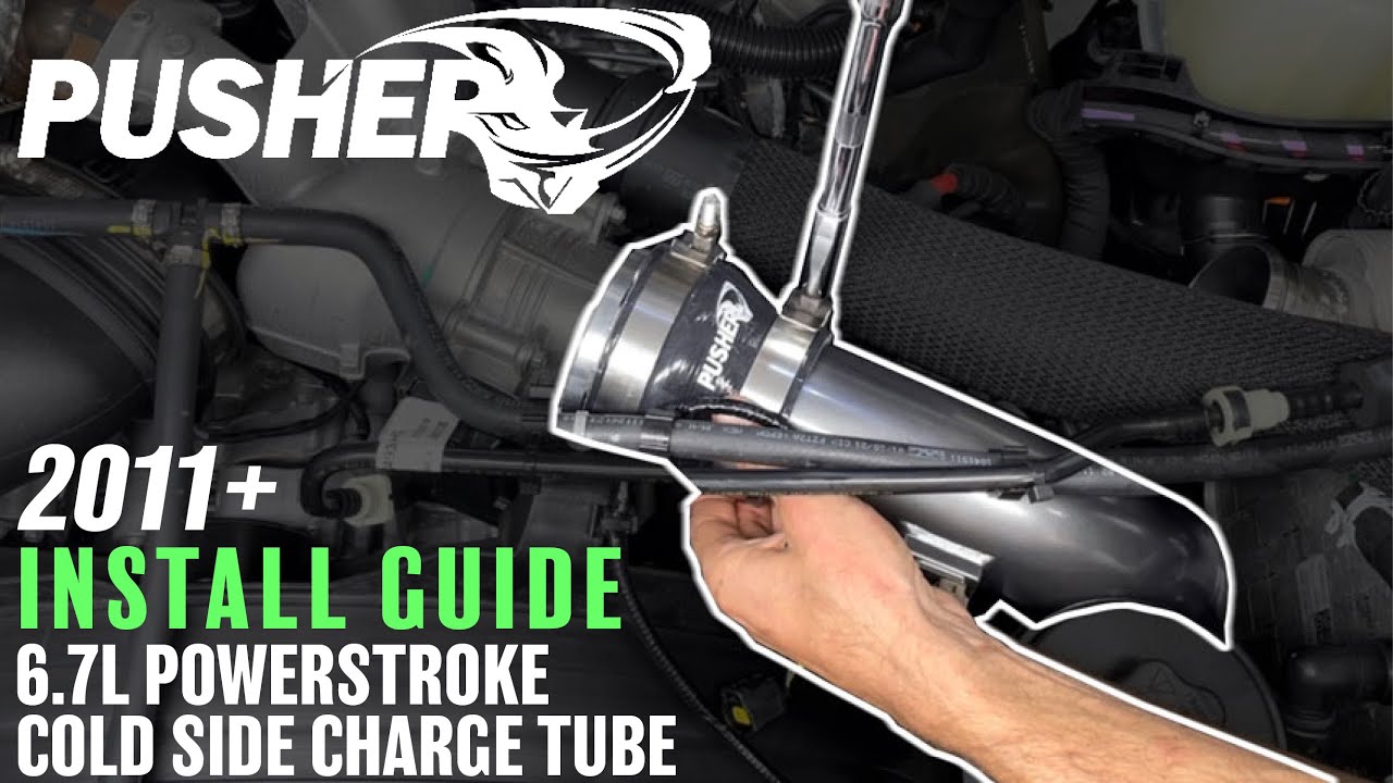 Install guide cold side charge tube 2011 6 7l powerstroke youtube