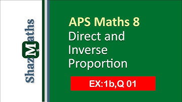 Exercise 1b Question 01 II APS Maths Class 8 II New Secondary Mathematics Book 3 Updated Edition
