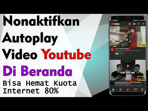 Cara Menonaktifkan Autoplay Di Beranda Youtube