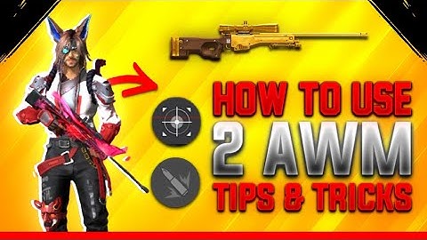 How To Use 2 AWM With Biometric Scope || New Tips&Trick #PahadiGaming Garena Free Fire