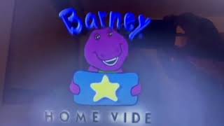 Barney Home Video Logo 1995 Reversed