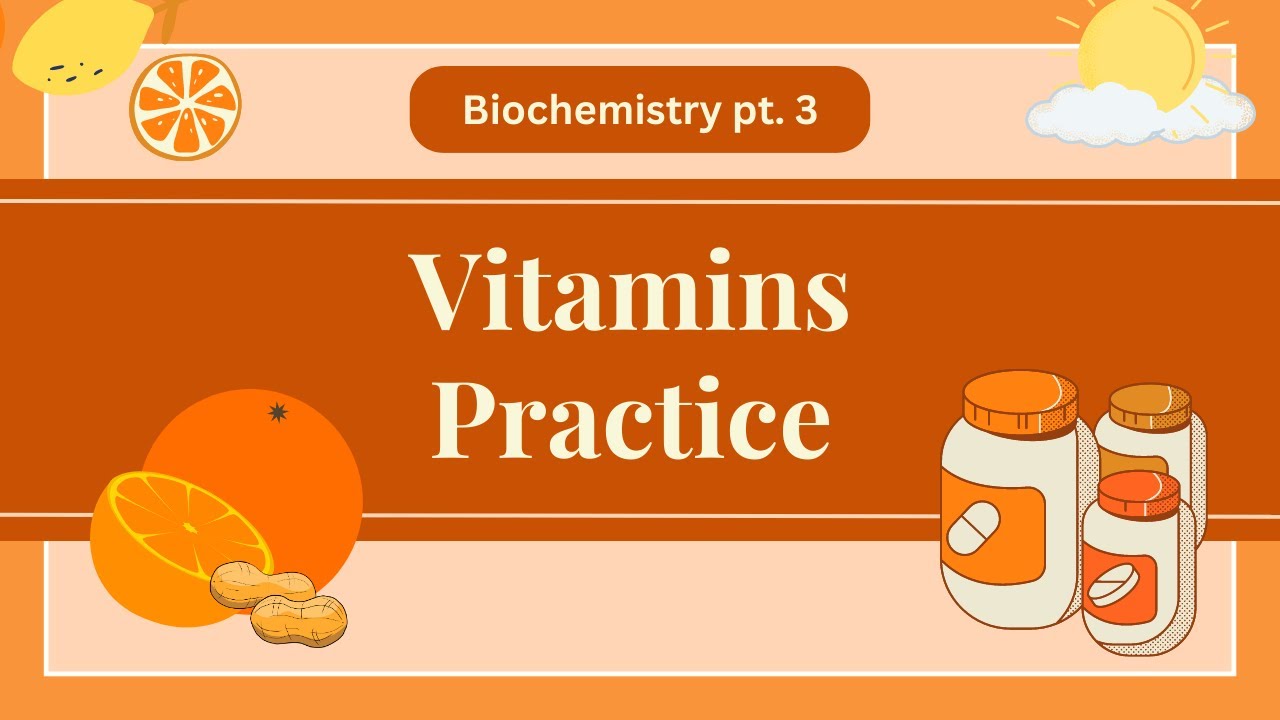 Vitamins Practice! With Past USABO Questions. YouTube