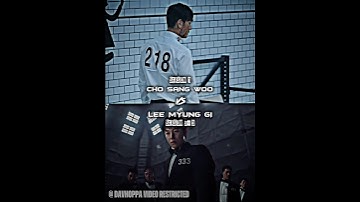 Sang Woo vs Myung Gi | Player 333 vs Player 218 | #squidgame #netfilx #tvshow