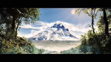 Dreamscape Mountain Environment - Short Cinematic in Unreal Engine 5