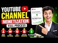 YouTube Channel Monetization Full Process | First Payment Kaise Milega | New Channel Se Payment Tak